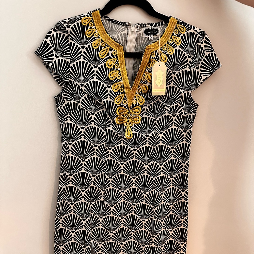 Mudpie extra small new with tags shell dress